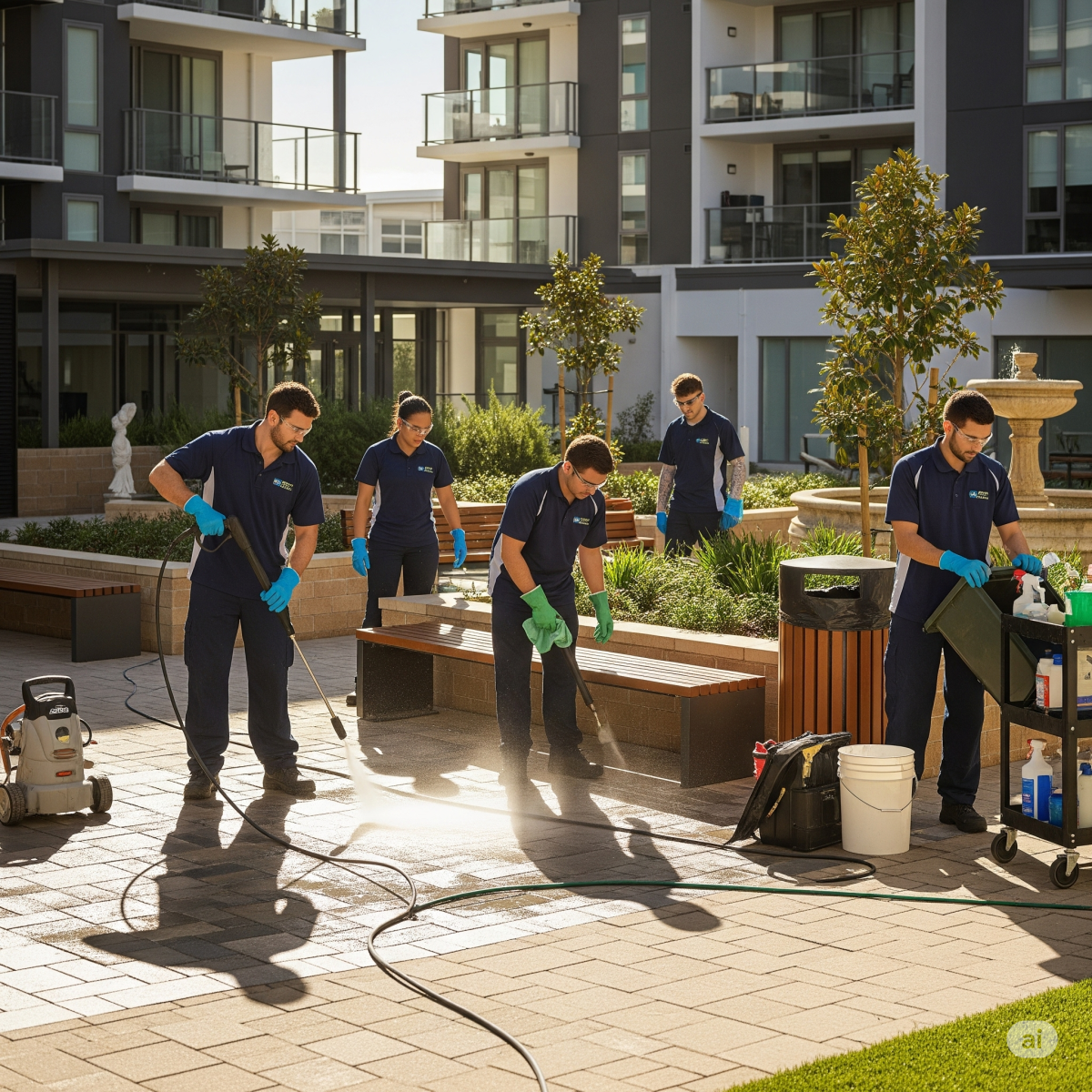 Car Parks & Basements Cleaning